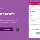 Elementor Custom Skin Pro 3.2.5 – Addon Elementor