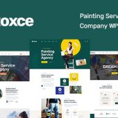 Roxce 1.1.0 – Painting Services WordPress Theme