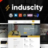Induscity 1.4.3 – Factory Manufacturing Theme