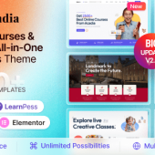 Acadia 3.0.1 – Education Online Course Theme